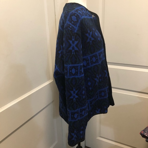 Men’s vintage Peter Geiger 100% austrian wool winter cardigan size medium - Picture 2 of 5